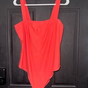 Forever 21 Bright Red Kids Bodysuit